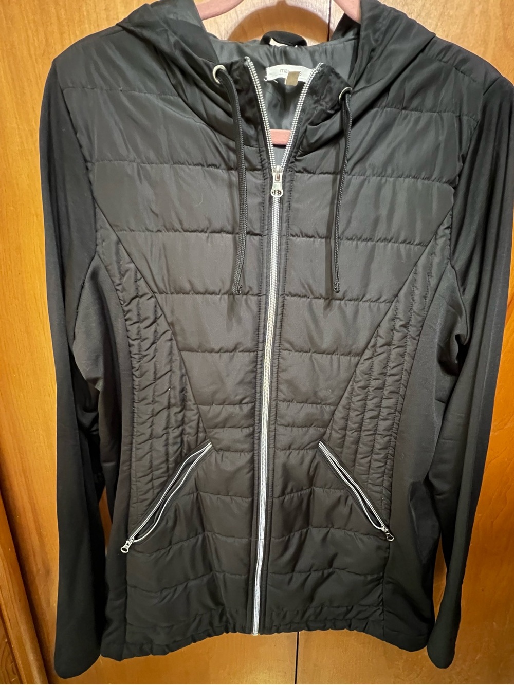 Maurice’s Quilted Puffer Knit Sleeve Jacket